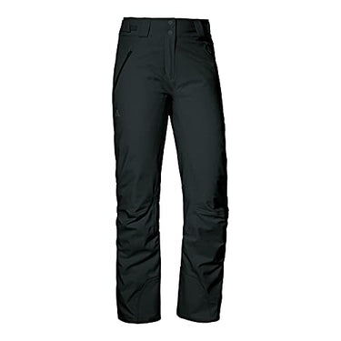 Schöffel Damen Weissach L, wasser- und winddichte Skihose, warme Schneehose mit Verstärkung gegen Skikantenschläge und Schneefang, black, 40 im Sale